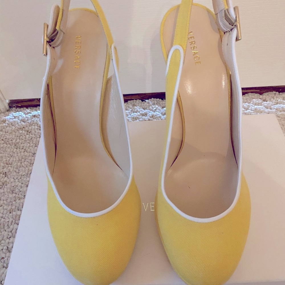 Versace Platform Slingback Pump - image 2